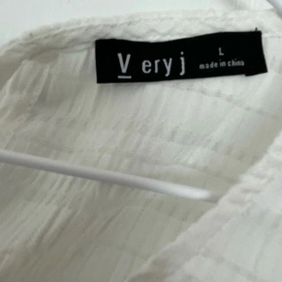 Womens Very J Cropped Top Sz. L - Picture 2 of 3